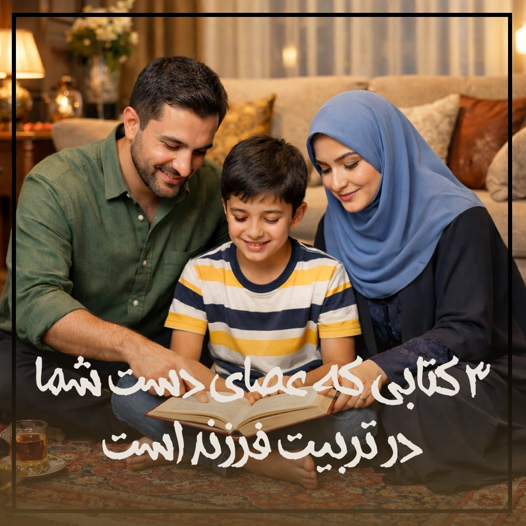 ۳ کتابی که عصای دست شما در تربیت فرزند است