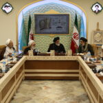 آیین رونمایی از کتاب «من الحسین» در آستان مقدس مسجد جمکران برگزار شد