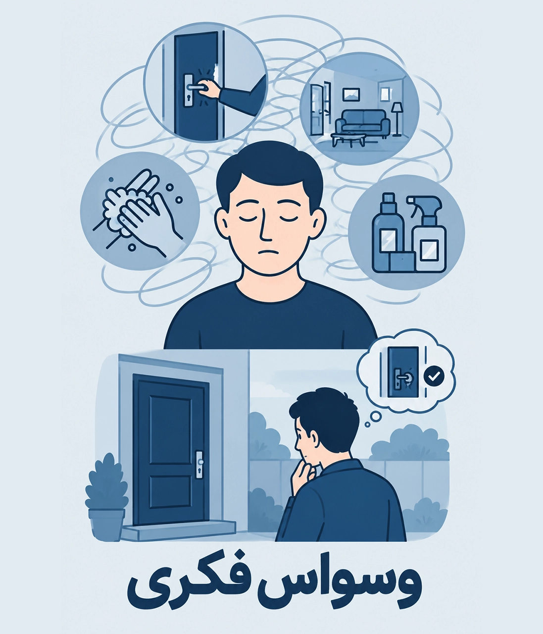 وسواس فکری چیست در عطف کتاب جمکران