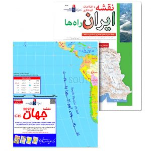 نقشه دیواری راههای ایران